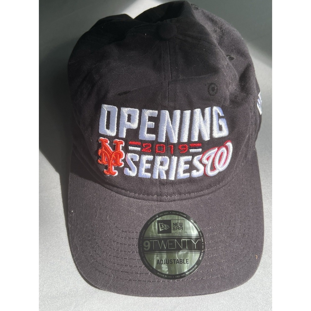 New Era MLB Mets Nationals Opening Series Hat 2019